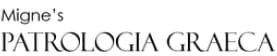 Migne Patrologia
